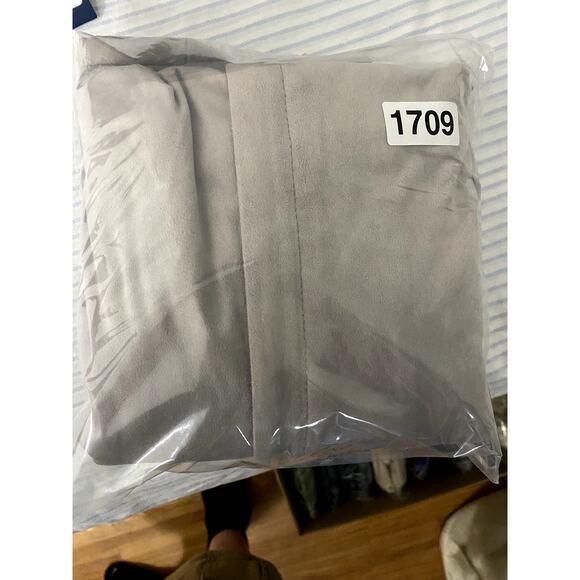 Vtg H by Halston Jacket Womens 12 Gray Two Tone Soft Pile Thermal Knit Sleeves - Picture 14 of 14